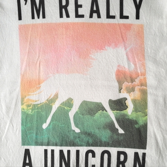 2/$15 ๐ผ I'm Really A Unicorn Tee - Picture 3 of 7